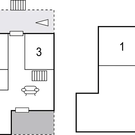 Havnehusene, Lejl 52 Daire Slagelse